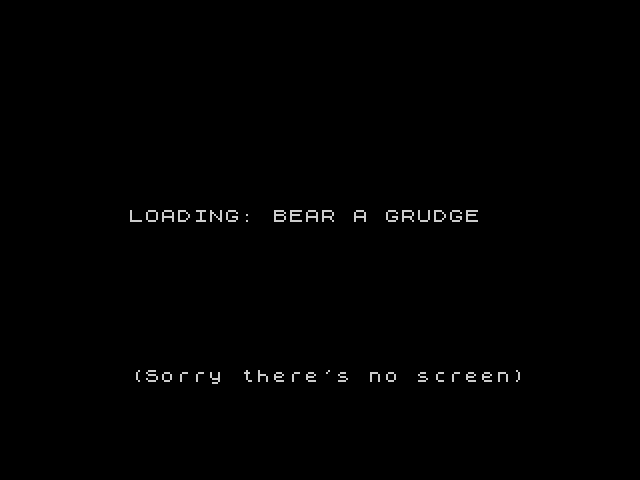 Bear a Grudge